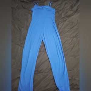 Royal Blue Unitard Jumpsuit S(4) Shein
